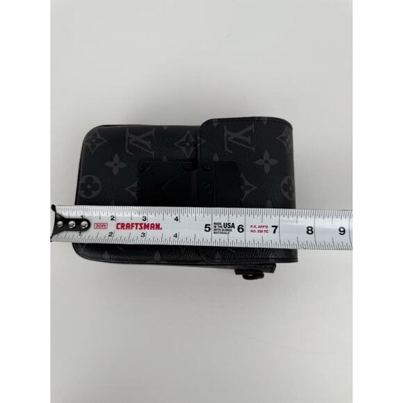 Louis Vuitton Rock Vertical Black Canvas & Leather Wearable Wallet - Picture 16 of 16